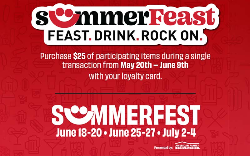 Summerfeast promotion 2026