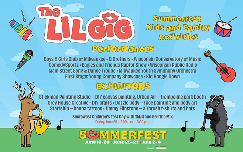 2026 LilGig Lineup Poster