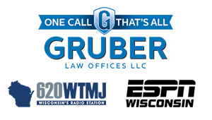 Gruber law offices sportszone with Newsradio 620 wtmj and espn milwaukee