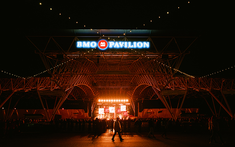 BMO Pavilion stage